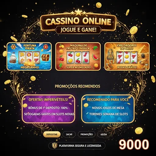 Jogos variados em plataforma confiável online