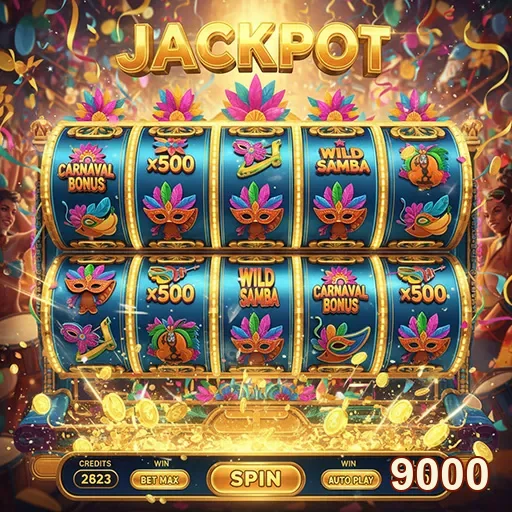 Imagem do jogo de caça-níqueis Jackpot no site 9000, exibindo prêmios e símbolos emocionantes.